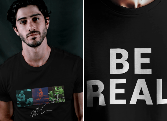 Mike Tyson's Tees and the Motivational Revolution | Blog | Mike Tyson Pop Art & Be Real T-Shirts | VibeVerse