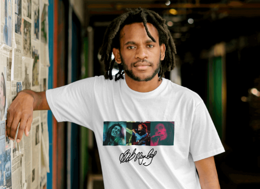 Bob Marley: The Iconic Legend Lives On Through T-Shirts | Blog | VibeVerse Clothing