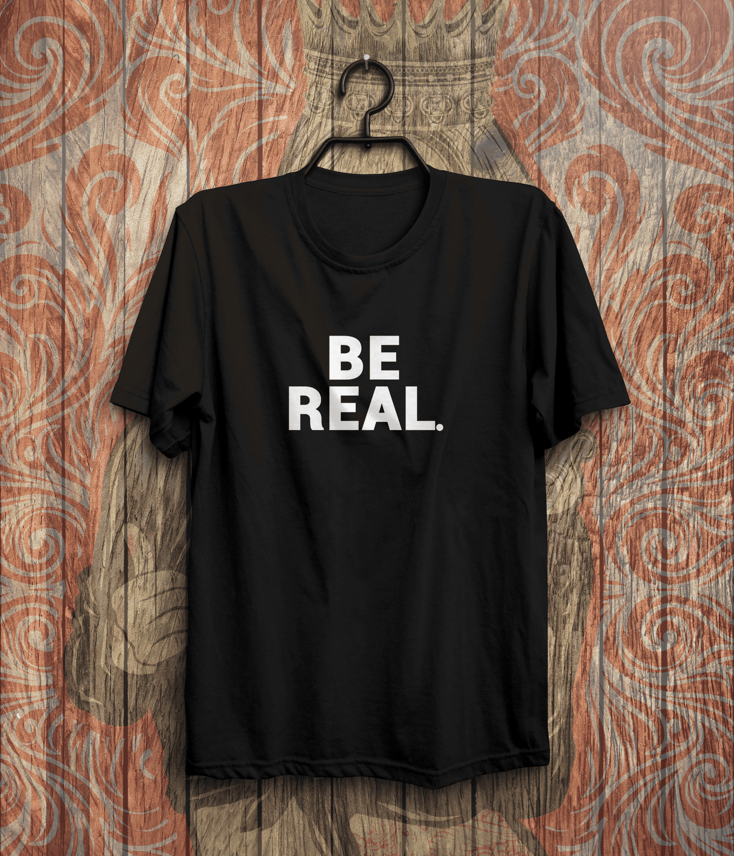 Lifestyle Legends Bloodlines Mike Tyson BE REAL T-Shirt | Roots Of Fight In Black