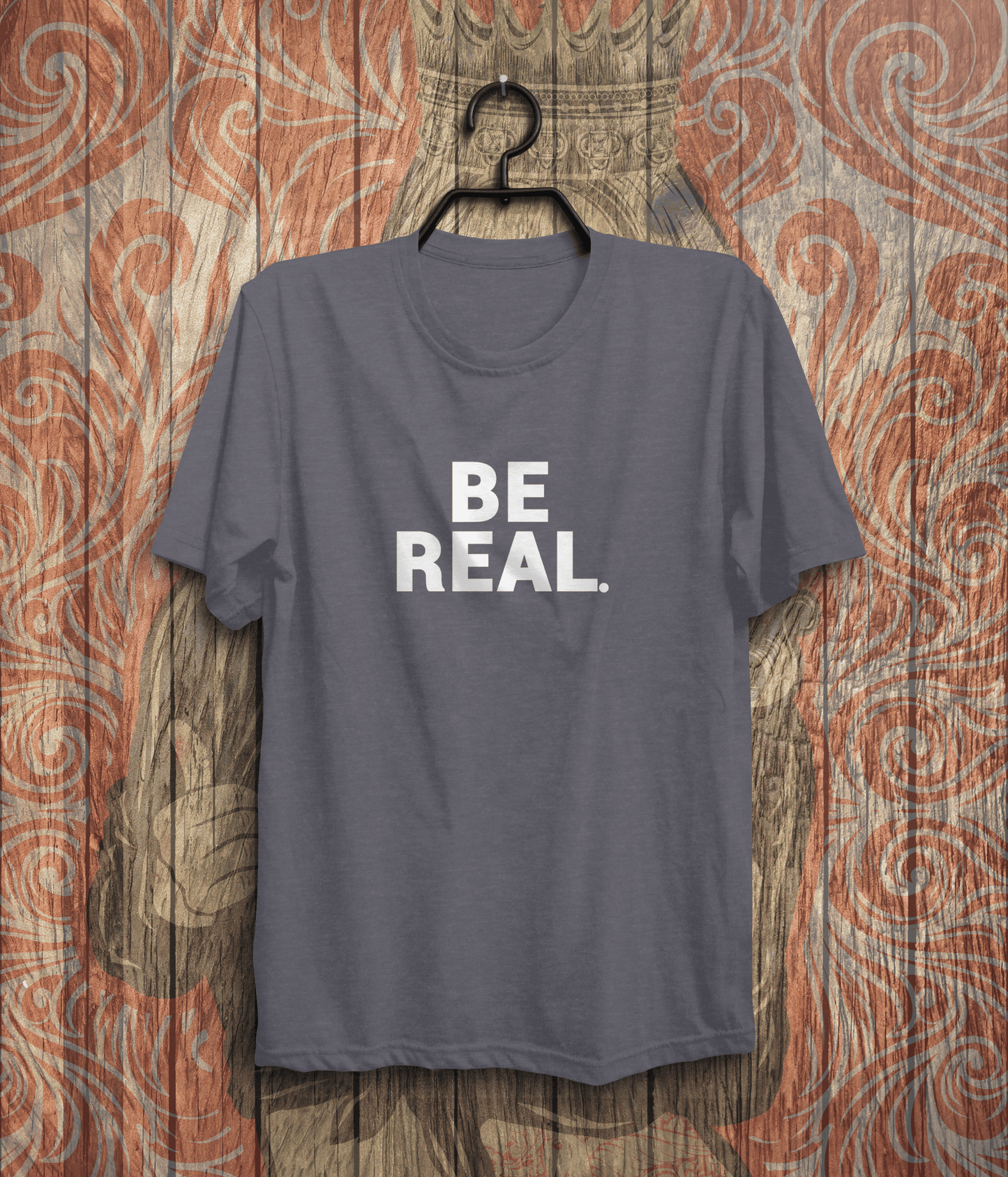 Lifestyle Legends Bloodlines Mike Tyson BE REAL T-Shirt | Roots Of Fight In Grey
